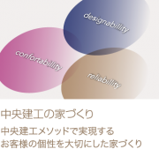 中央建工の家づくり　中央建工メソッドで実現する、お客様の個性を大切にした家づくり